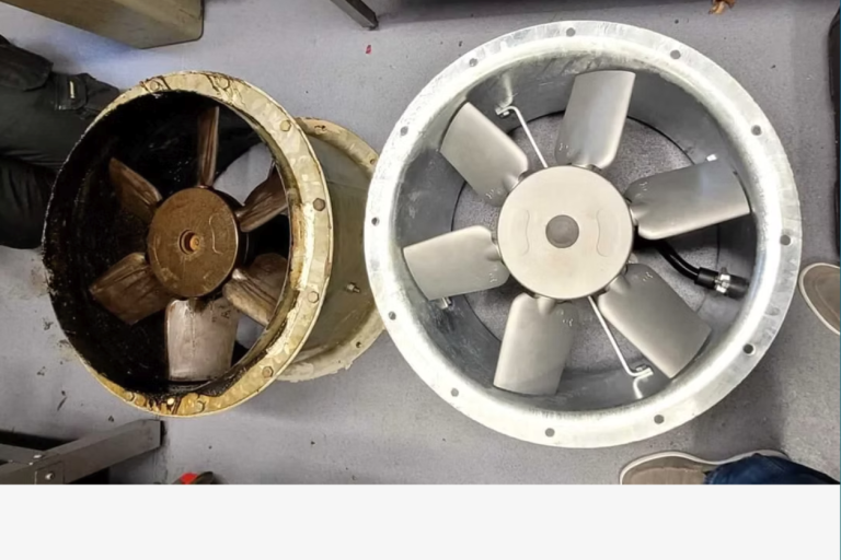 kitchen extract cleaning - extractor fan